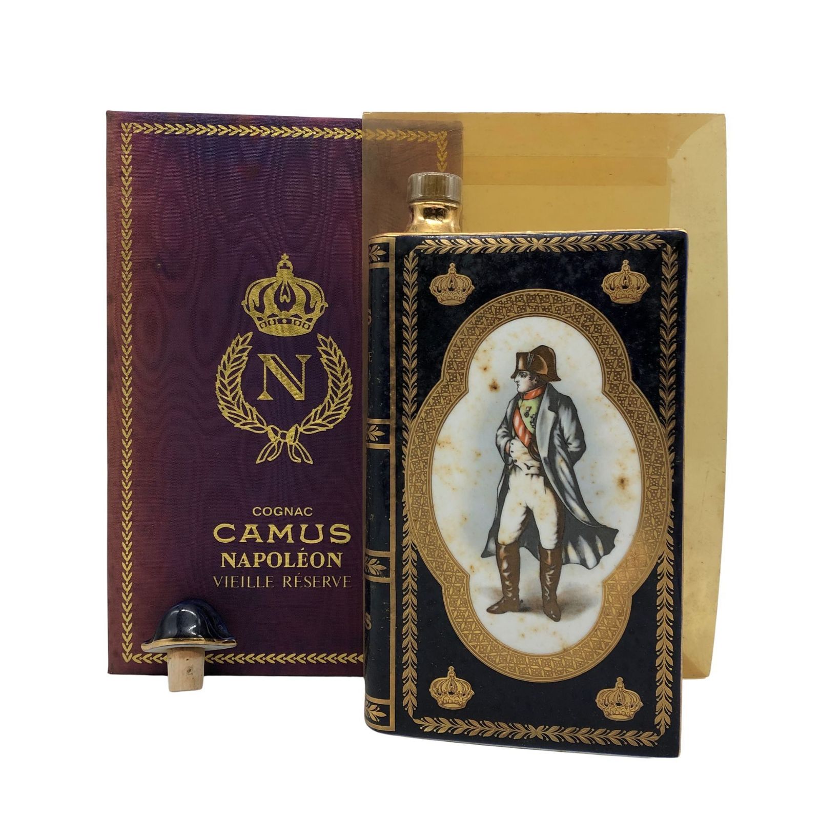 カミュ ナポレオン ブック 黒陶器 700ml 未開栓 - メルカリ