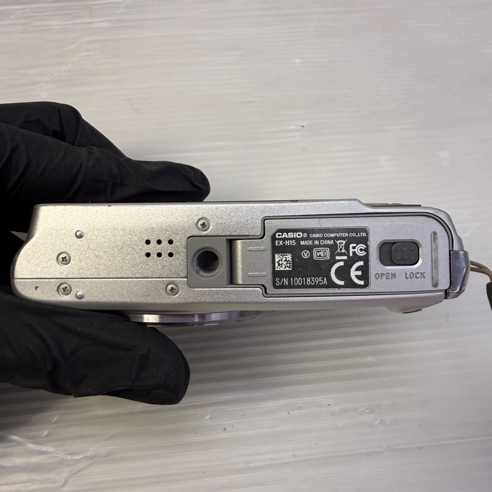 ☆カシオ CASIO☆EXILIM エクシリム EX-H15 シルバー コンパクト