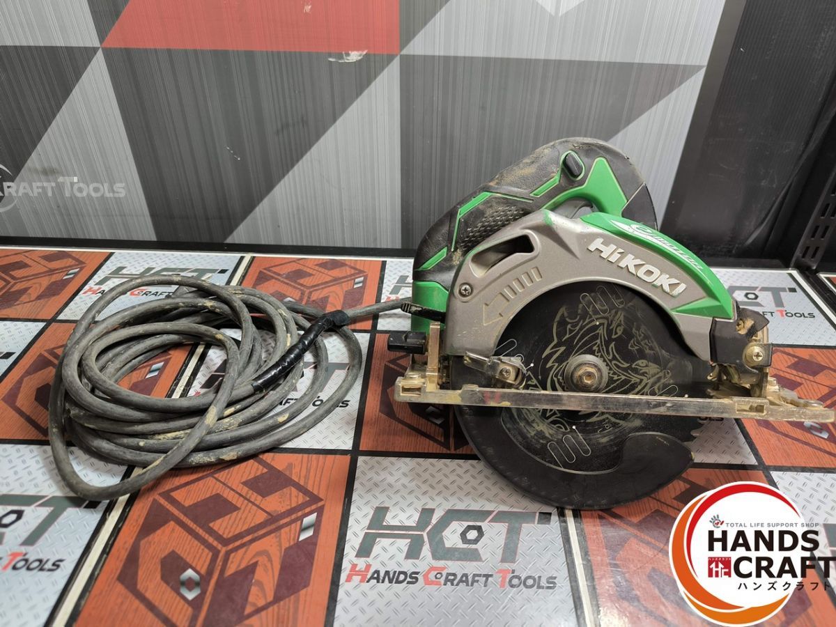 △【中古】HiKOKI ハイコーキ C6MEY(S) 深切り電子丸のこ 165mm コード