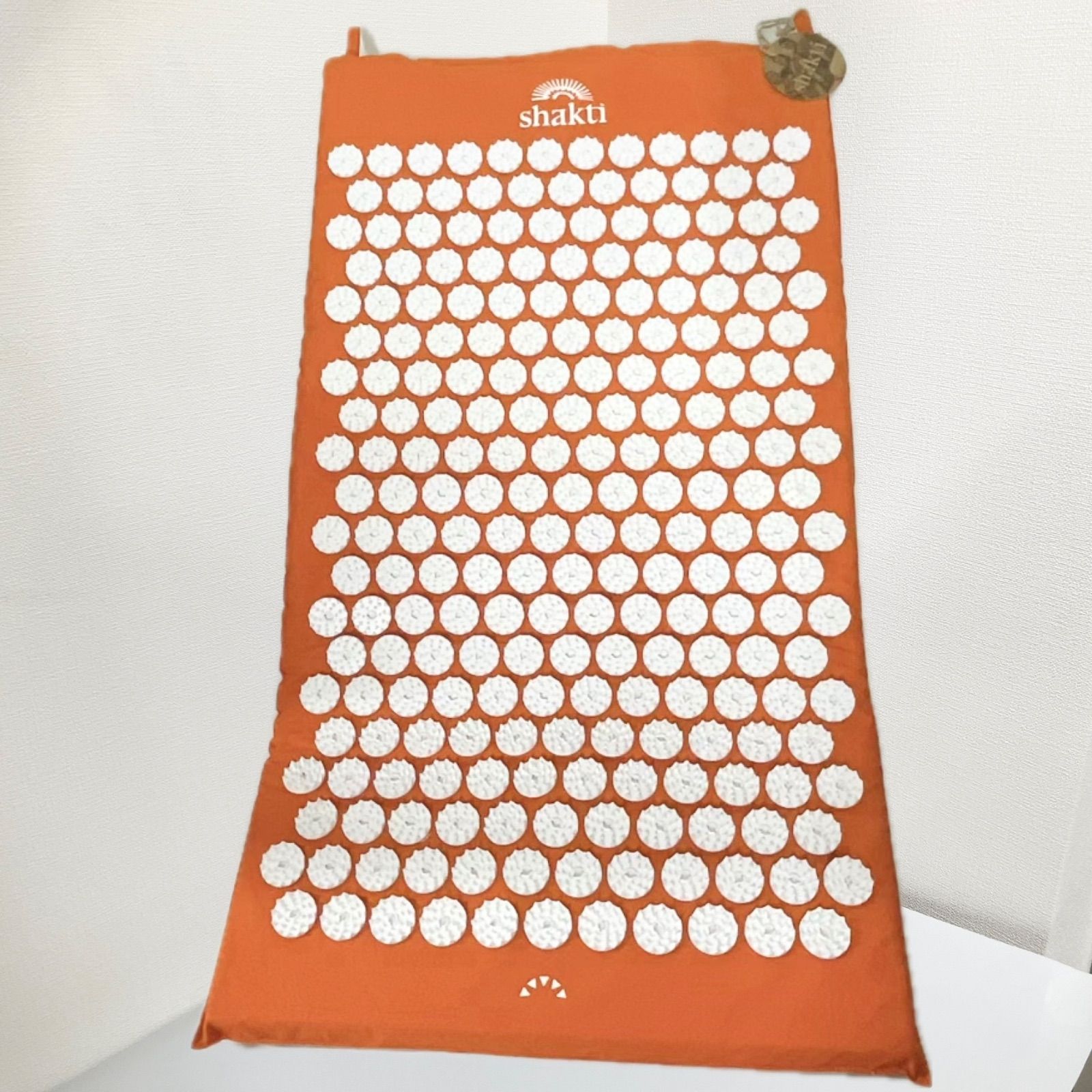 美品】ShaktiMatシャクティマットOrange枕無し インドオーガニック