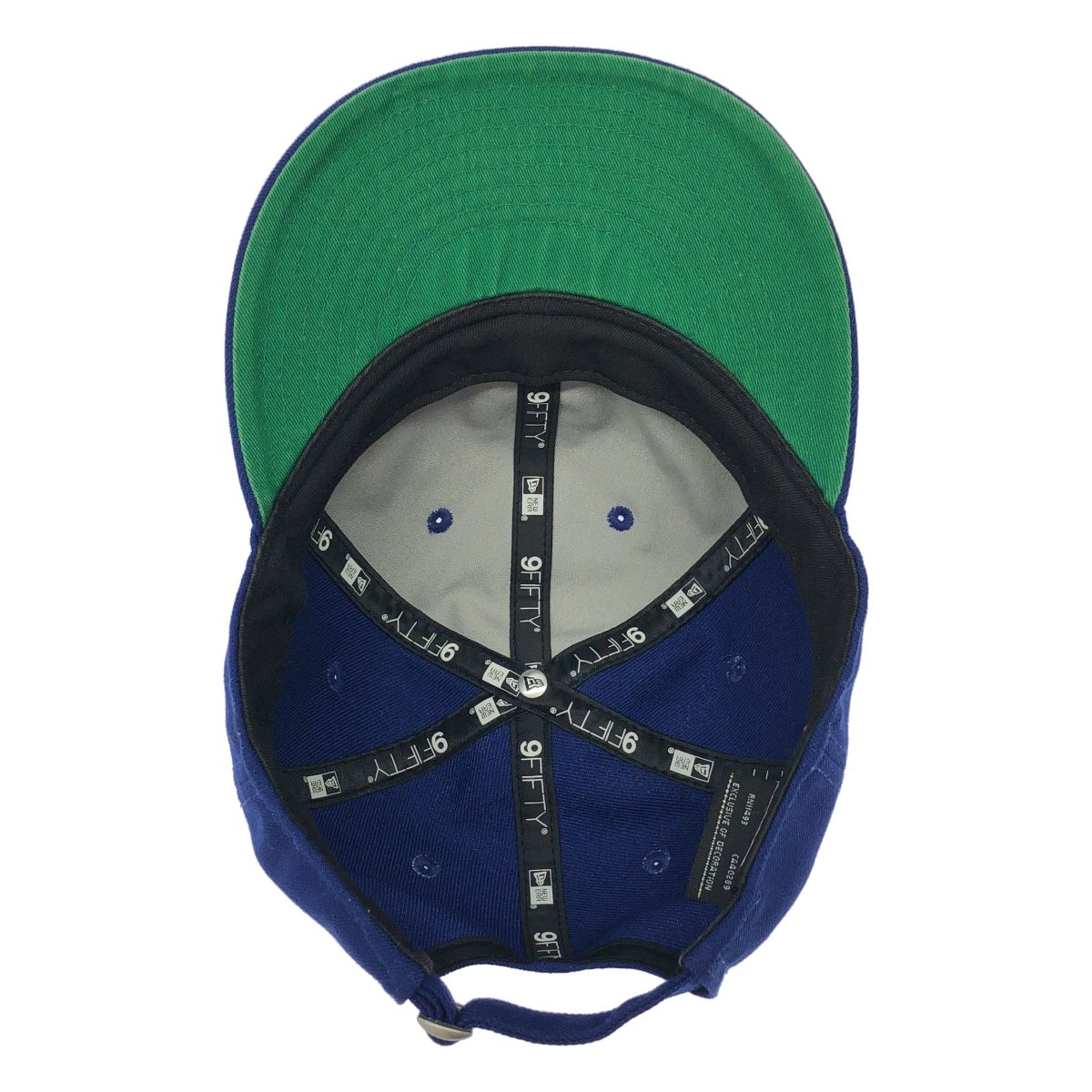 SEE SEE×NEW ERA シーシー×ニューエラ 950ロゴキャップ ブルー - メルカリ