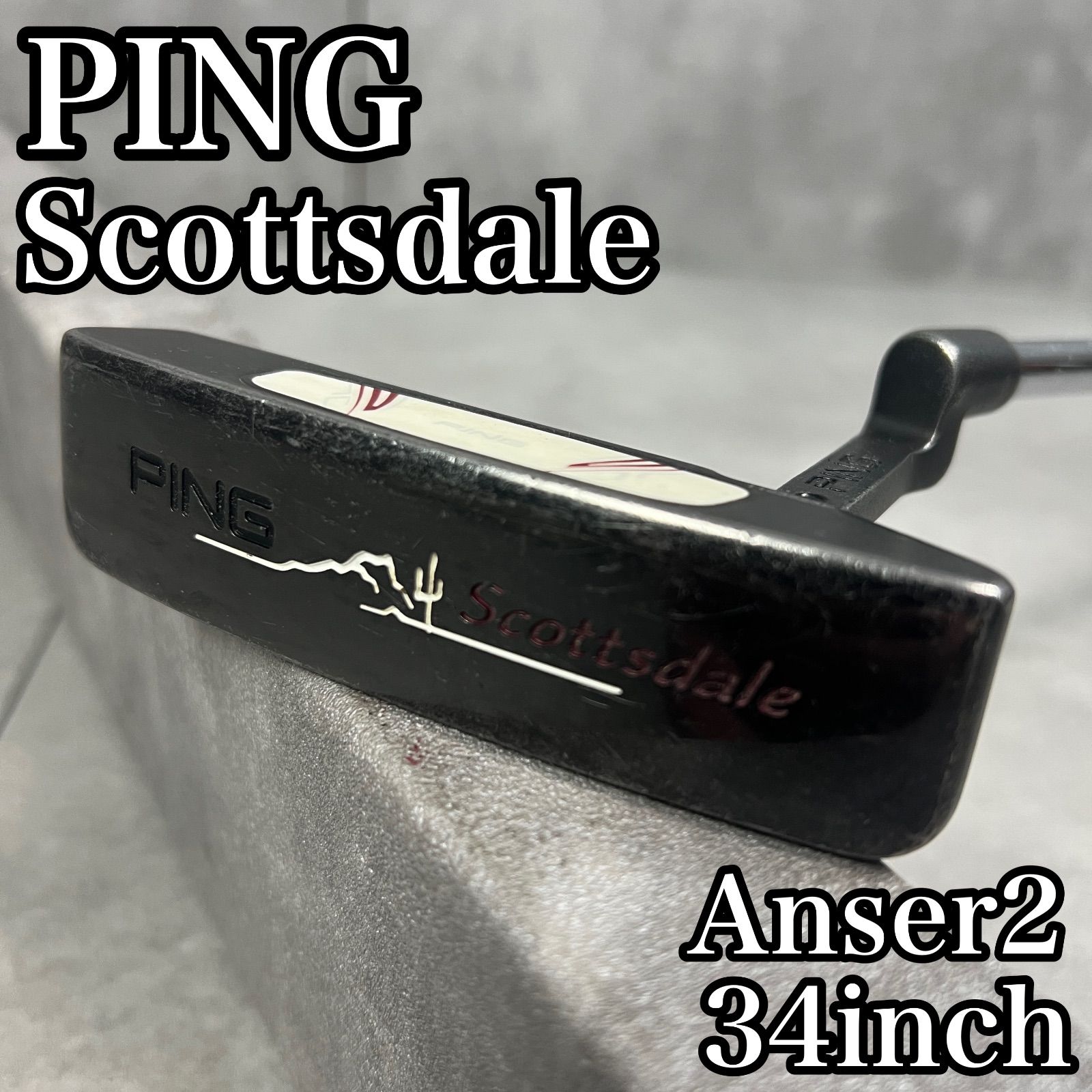 フォローで割引クーポン配布中】PING ピン Scottsdale Anser2 スコッツ
