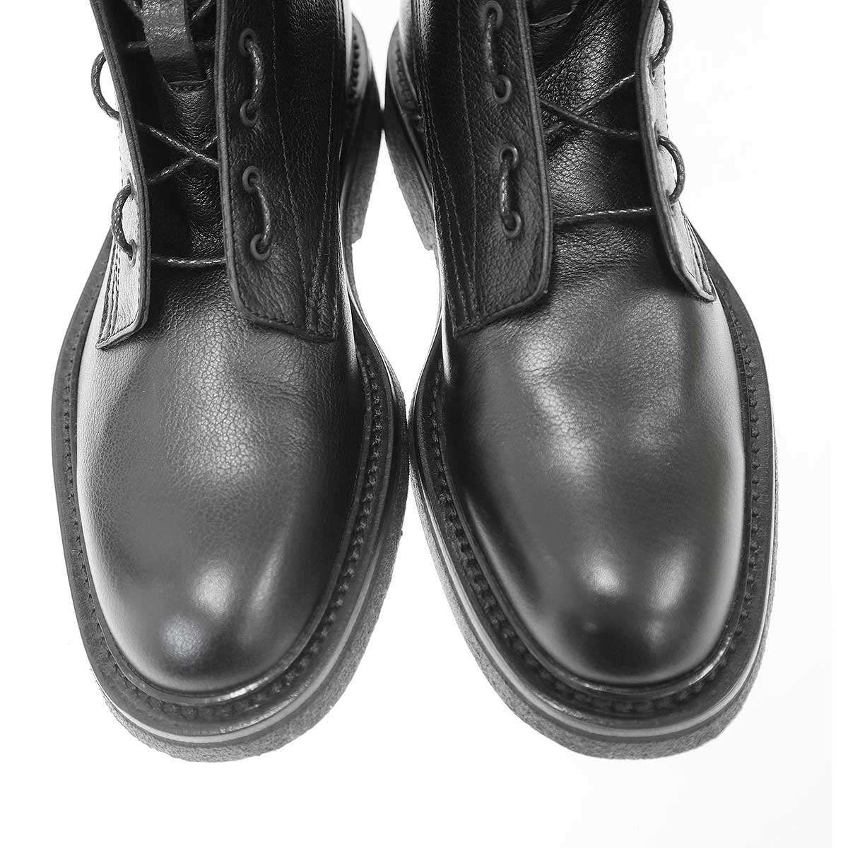 Dior HOMME ディオールオム 2007AW コンバットレザーブーツ ブラック