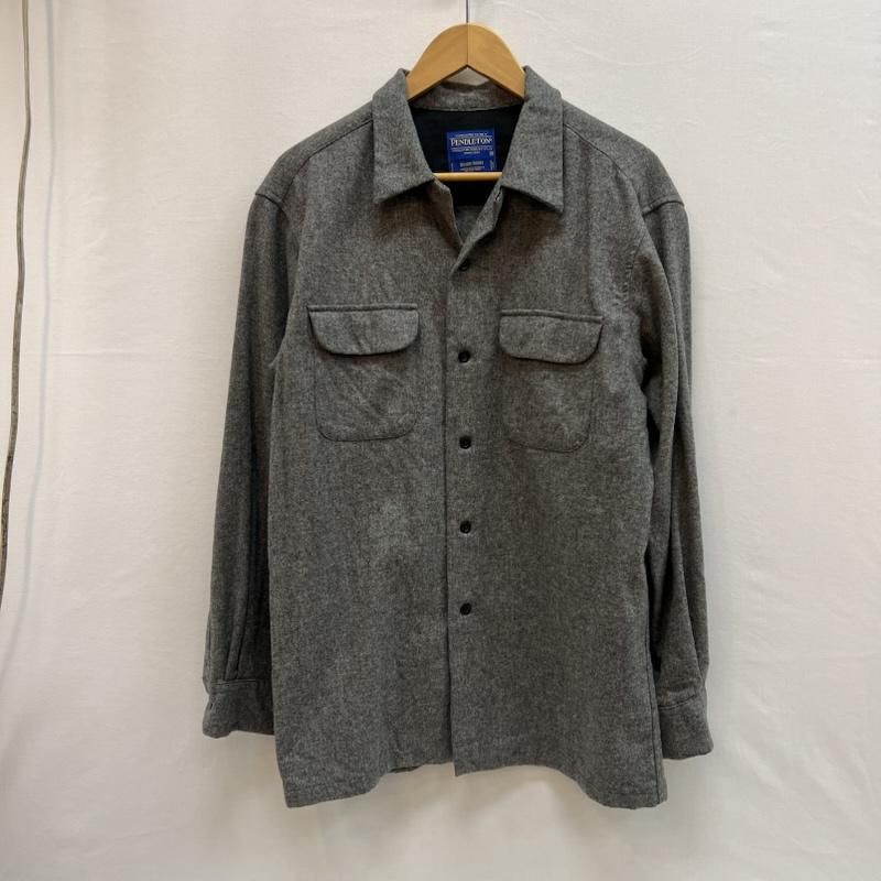 ペンドルトン BOARD SHIRT ウール オープンカラー ボード シャツ 開襟