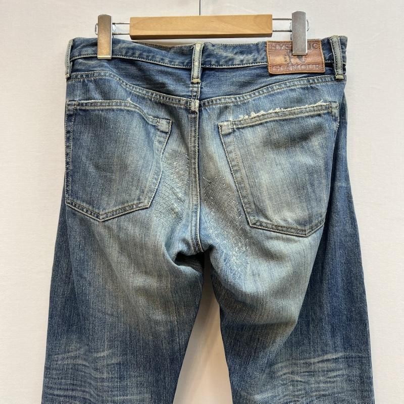 ヒステリックグラマー RSM加工 スリムストレート スタッズ デニム