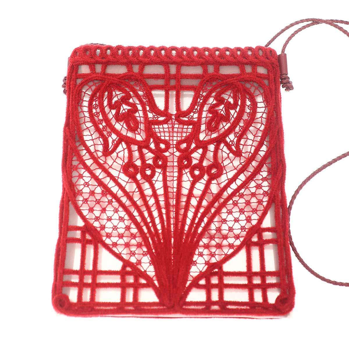 mame kurogouchi マメ クロゴウチ 25AW Cording Embroidery Pouch With 