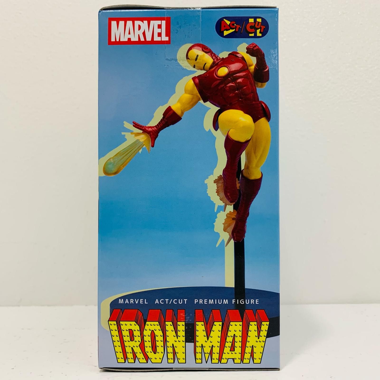 中古 アイアンマン-ACT/CUTプレミアムフィギュア「MARVEL」 - メルカリ