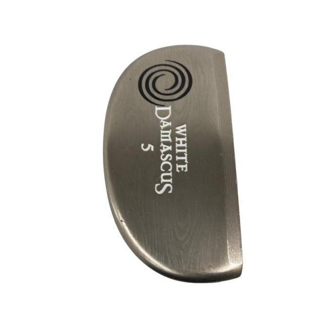 中古】 オデッセイ WHITE DAMASCUS #5 34インチ パター PT スチール