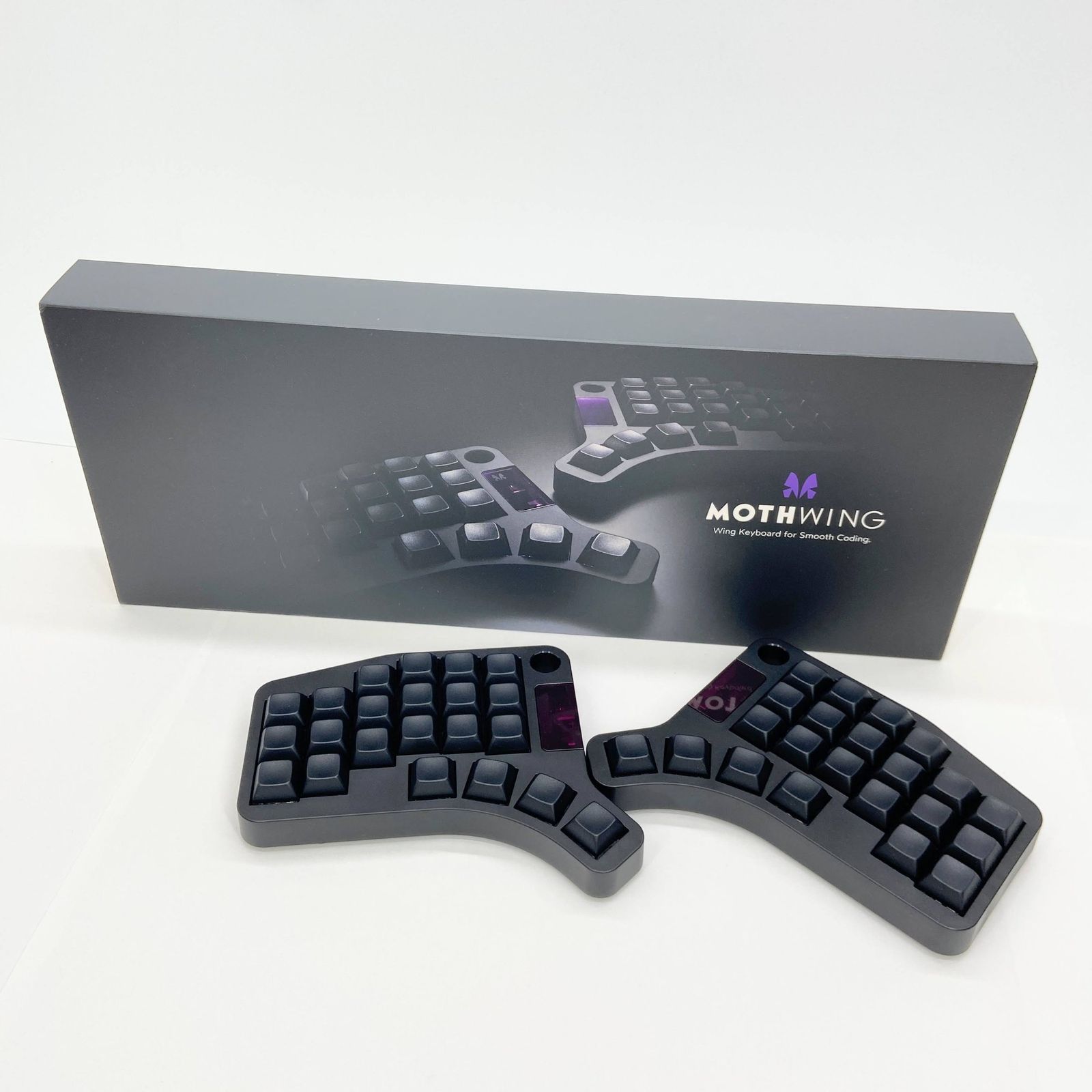 MOTHWING エルゴノミクスキーボード 分割キーボード【C6130-80