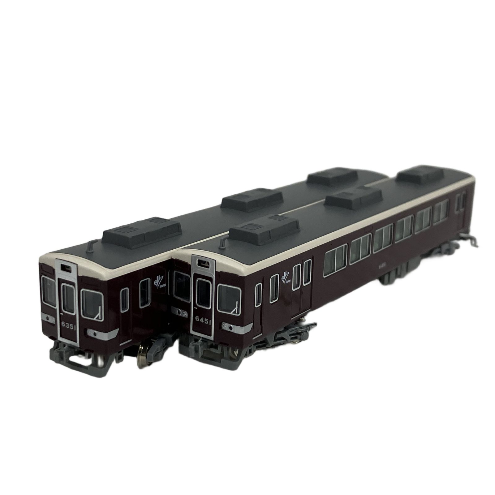 KATO 京都駅店限定 阪急6300系 小窓あり 先頭車2両セット 鉄道模型