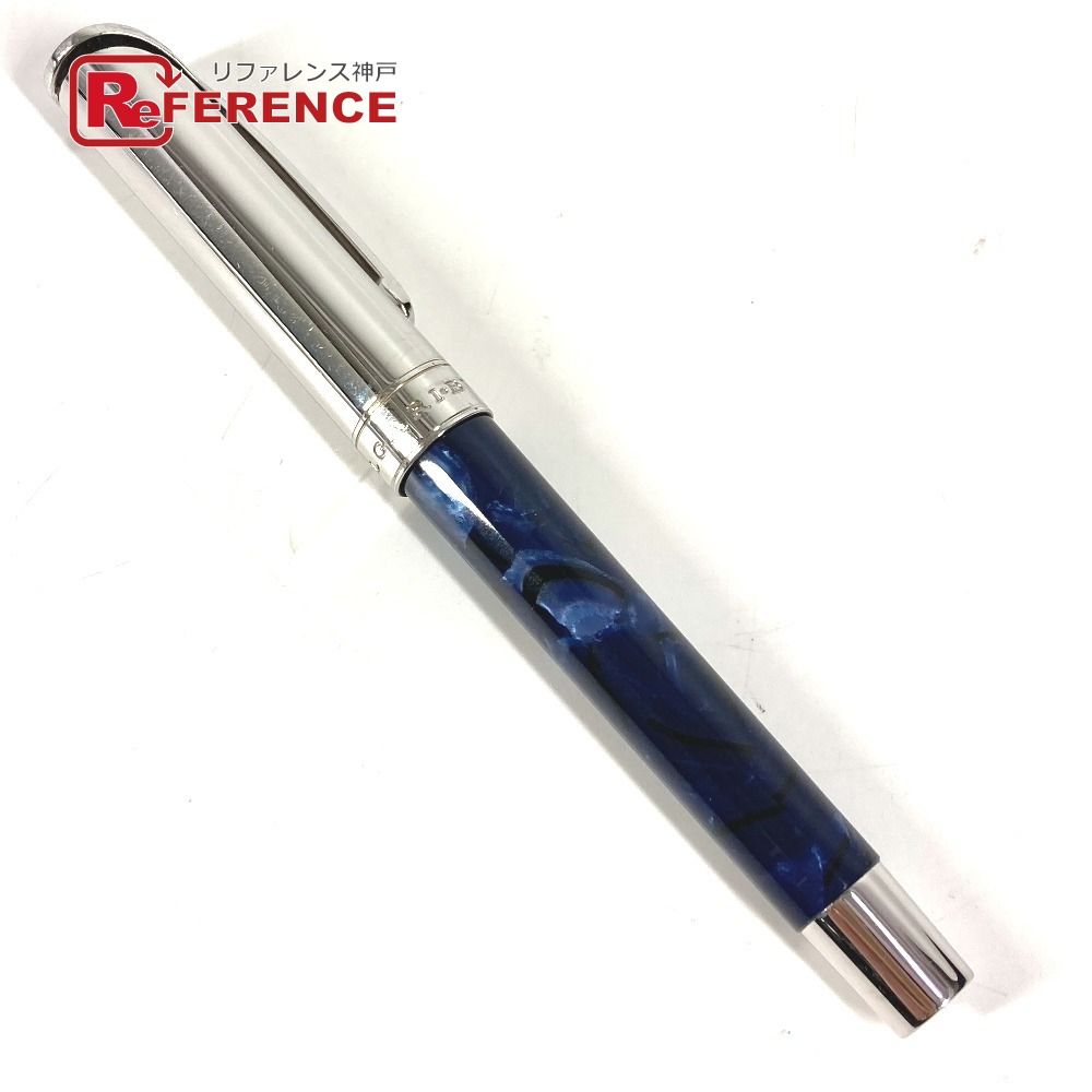 BVLGARI ブルガリ ボールペン メタル ブルー - メルカリ