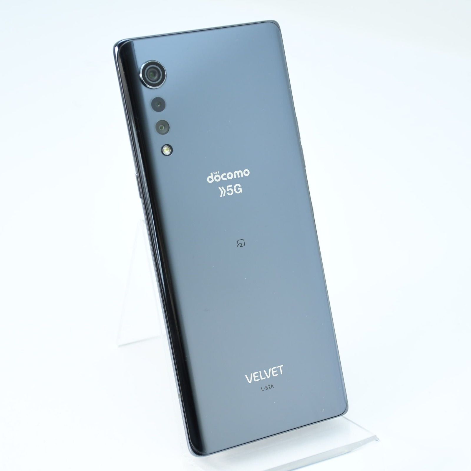 電池良好】SIMフリー docomo LG VELVET L-52A 5G オーロラグレー