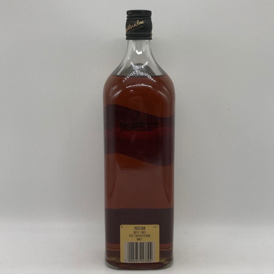 ジョニーウォーカー ブラックラベル12年 1125ml 黒キャップ - メルカリ