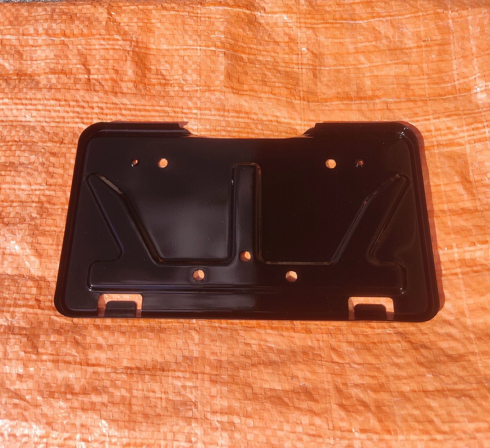 ☆新品カワサキ純正/鉄製ナンバーフレーム/ナンバープレート/ナンバー