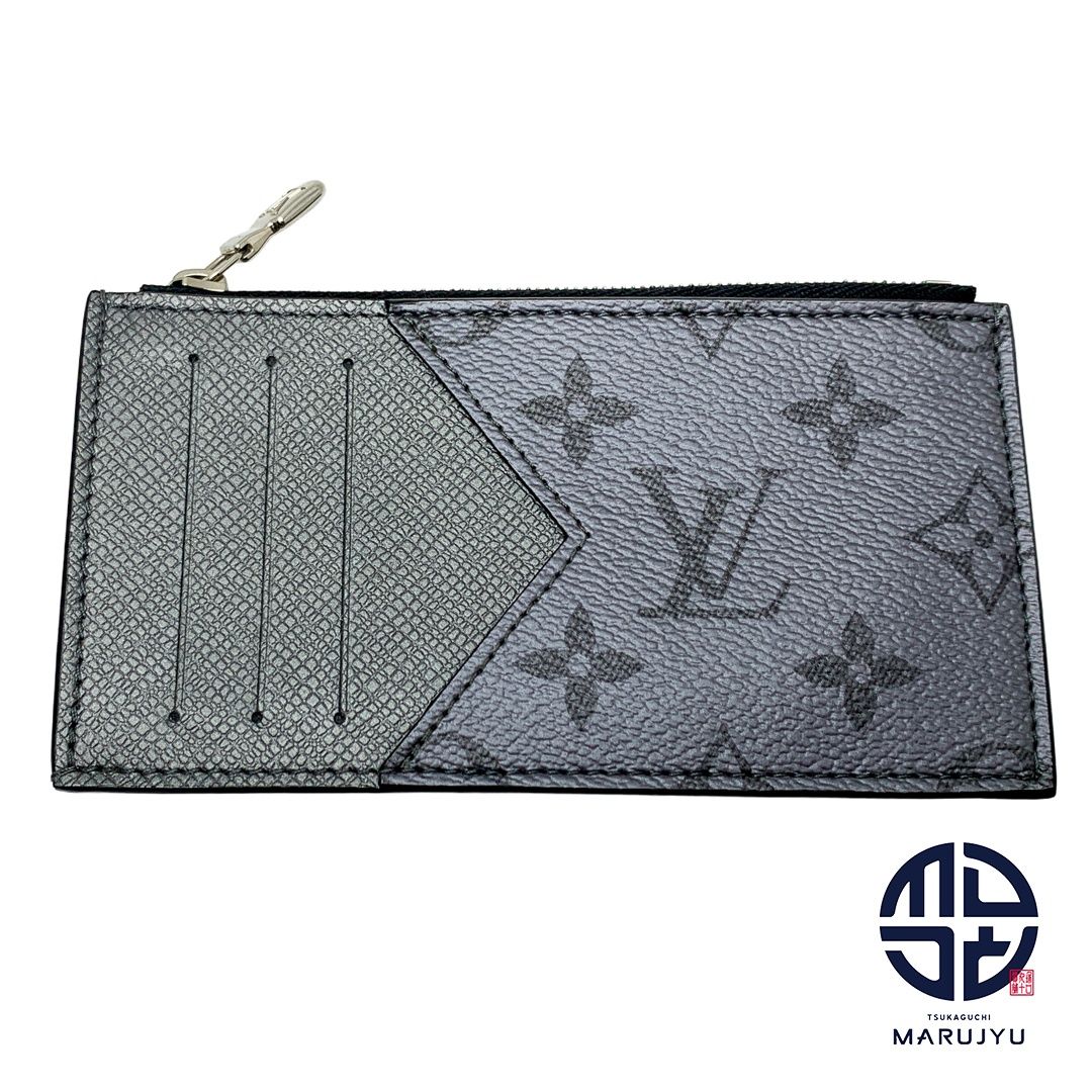 LOUIS VUITTON ルイヴィトン シルバー カード･ホルダー M30839 フラグメントケース ケース ブランド 小物 サイフ 財布 メンズ LOUIS VUITTON ルイヴィトン シルバー コインカード・ホルダー M30839