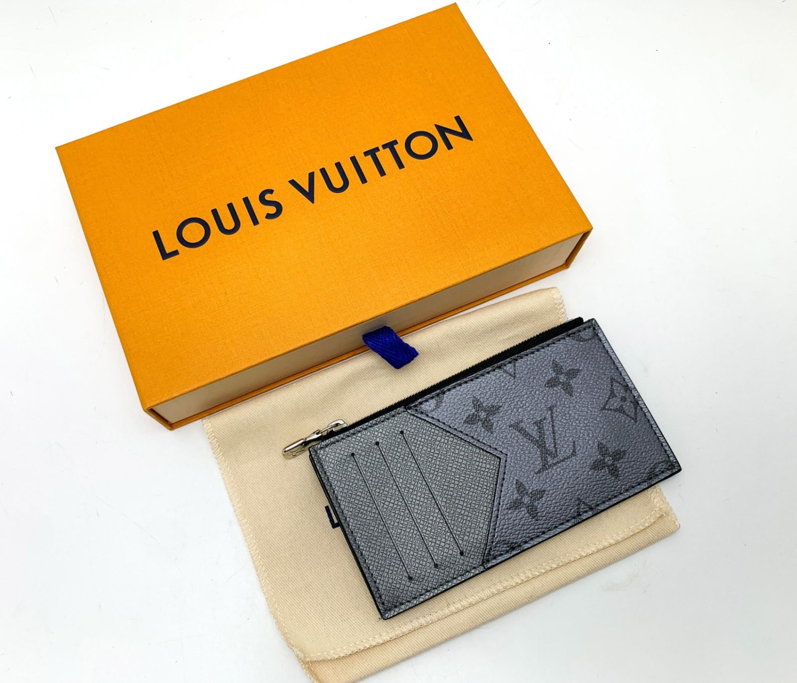 LOUIS VUITTON ルイヴィトン シルバー コインカード・ホルダー M30839 