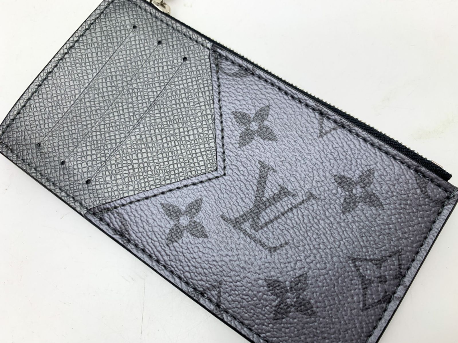 LOUIS VUITTON ルイヴィトン シルバー コインカード・ホルダー M30839