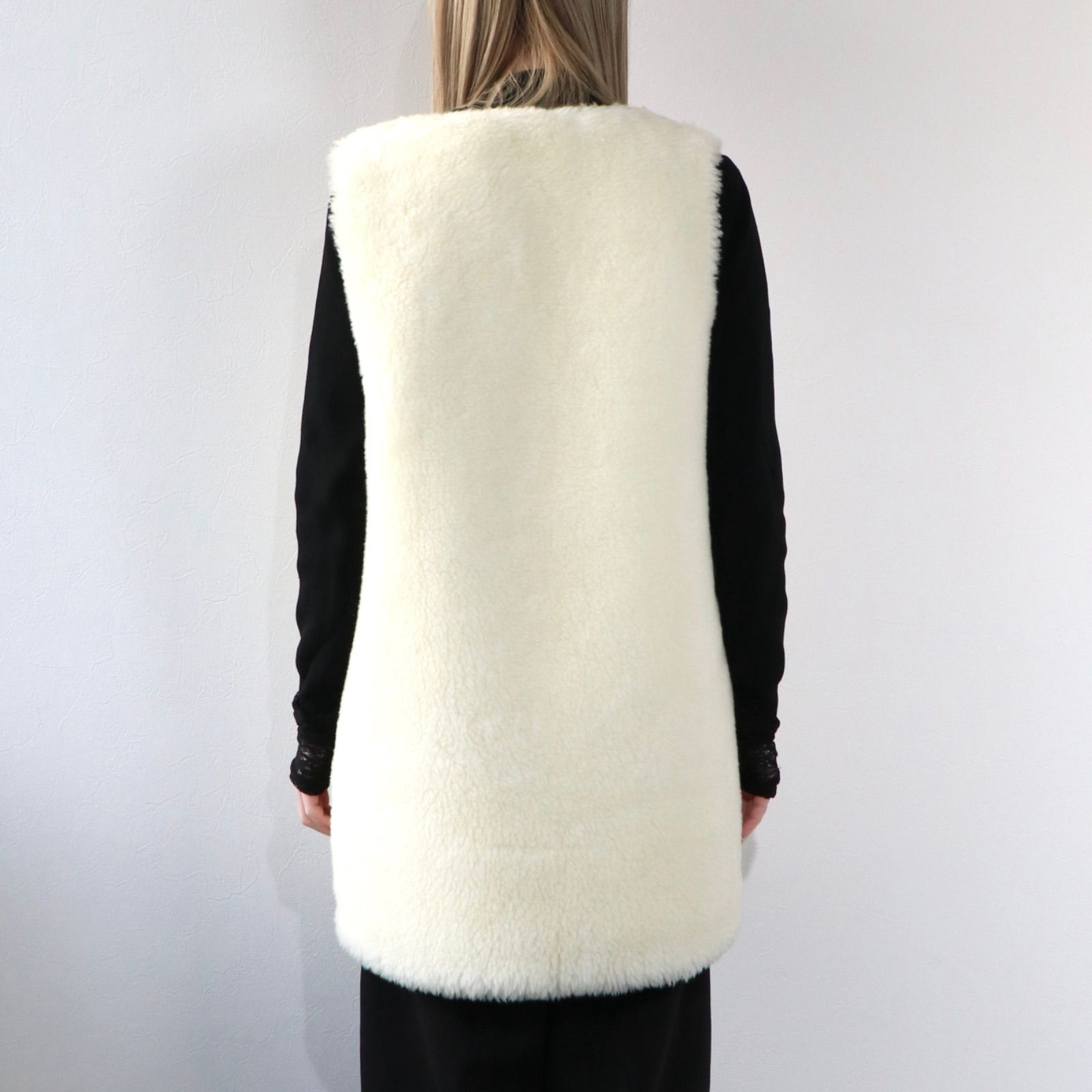 THE RERACS ボアベストライナーモッズコート ネイビー ザリラクス