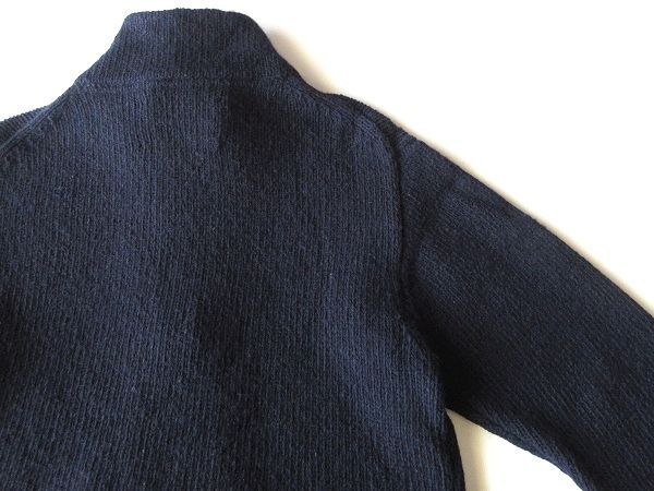 MHL. マーガレットハウエル VINTAGE WOOL COTTON ZIP ウールコットン