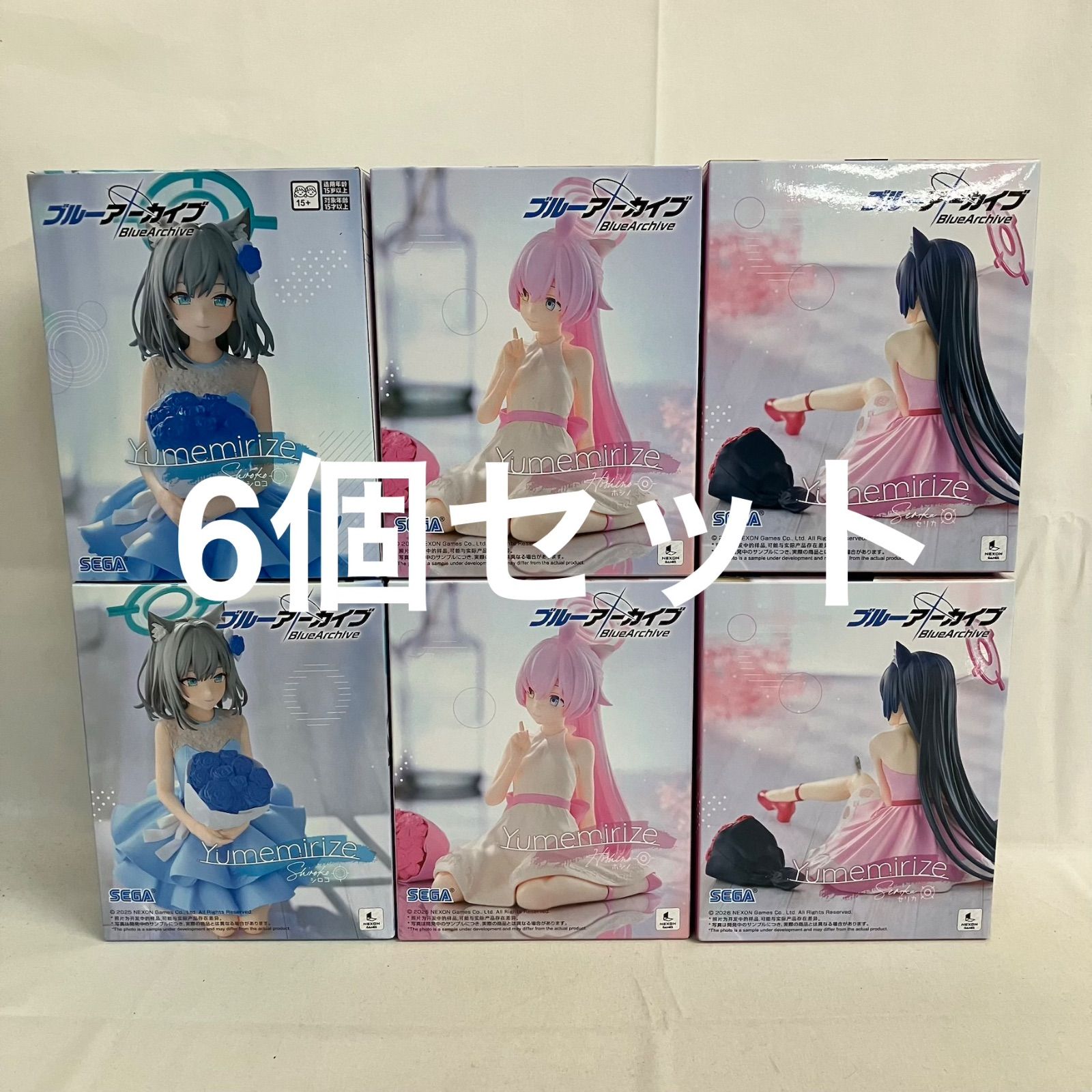 未開封 ブルーアーカイブ Yumemirize シロコ ホシノ セリカ フィギュア