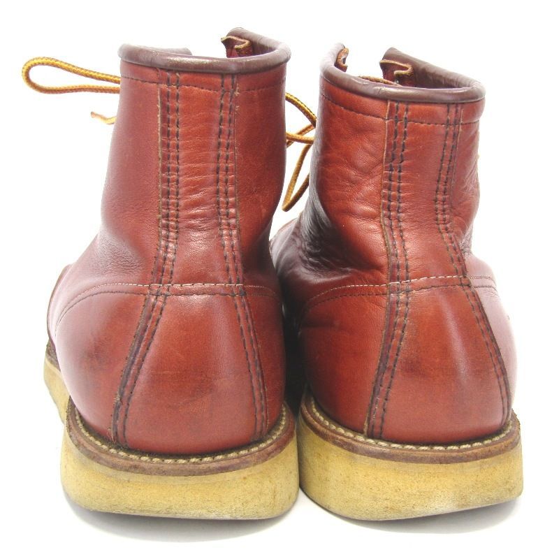 REDWING レッドウィング US8.5E 26.5cm モックトゥ 8875 四角犬タグ