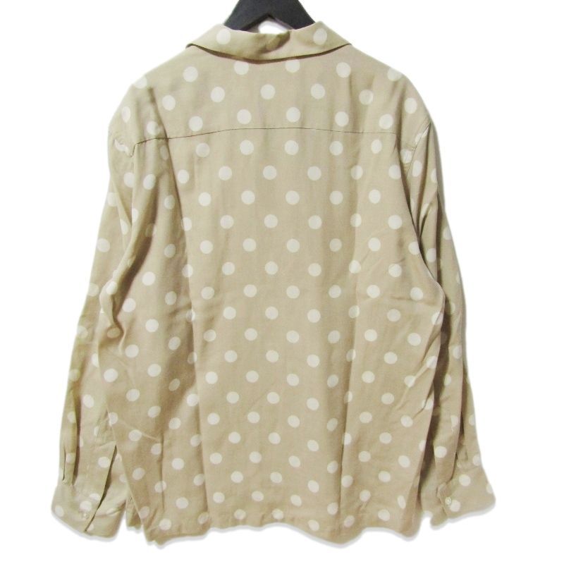 WACKO MARIA ワコマリア 長袖アロハシャツ ドット柄 日本製 ハワイアン