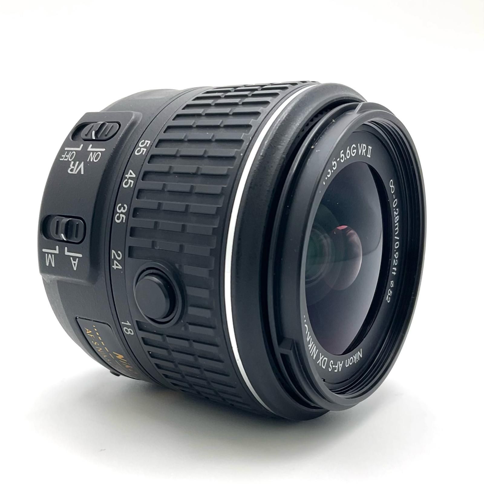 全額返金保証】【最速発送】Nikon AF-S DX NIKKOR 18-55mm f/3.5-5.6G