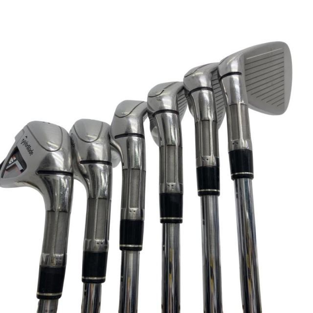 中古】 テーラーメイド M6 6S アイアンセット IR RE-AX 85 STEEL