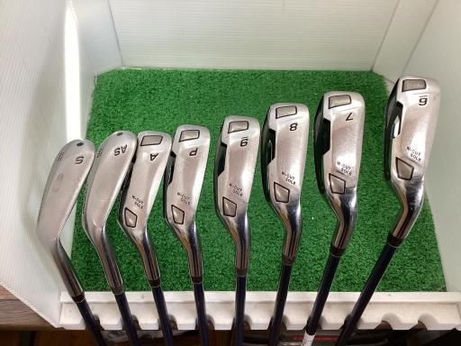 中古】 つるや AXEL DUAL IMPACT Z HM 10S アイアンセット IR AXEL 
