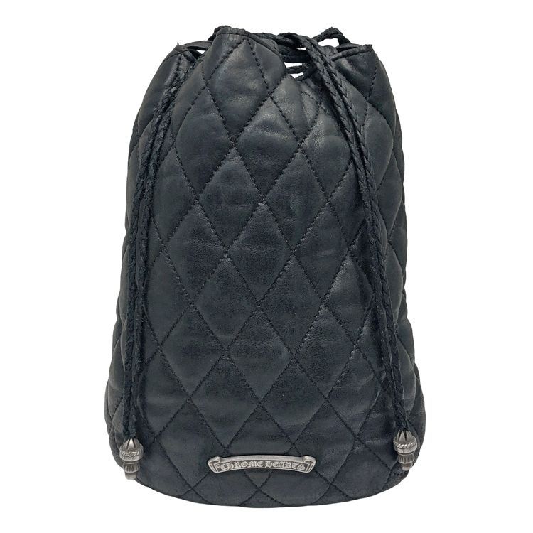CHROME HEARTS クロムハーツ ドローストリング クロスパッチ CHROME