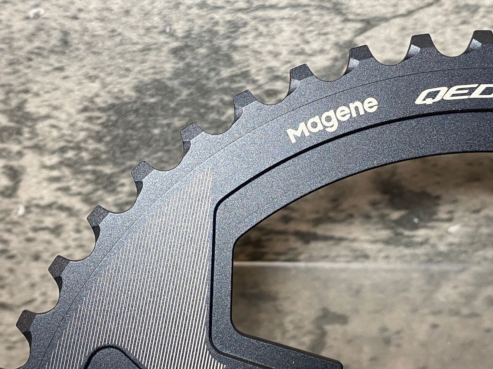 JU140 マージーン Magene QED スプリット チェーンリング 2枚セット 52