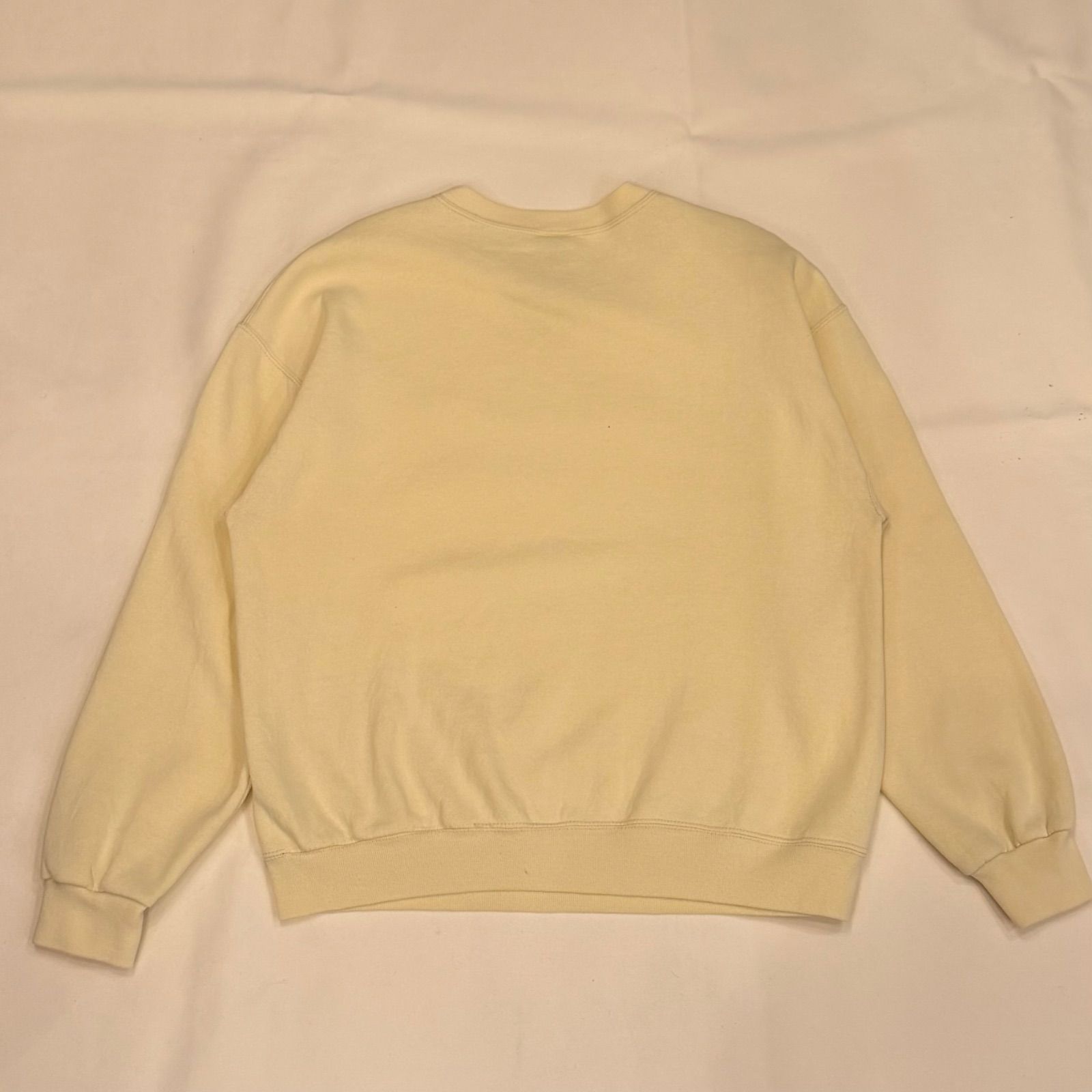 90s russell 長袖 スウェット アート カレッジ 無地 海外ストリート