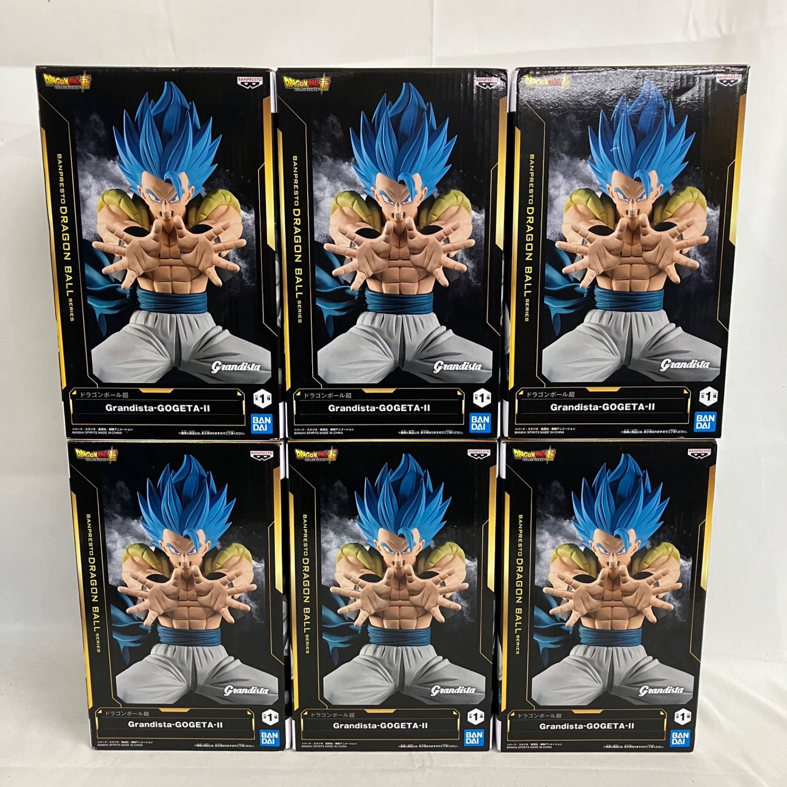 未開封 ドラゴンボール超 Grandista ゴジータⅡ フィギュア 6個セット
