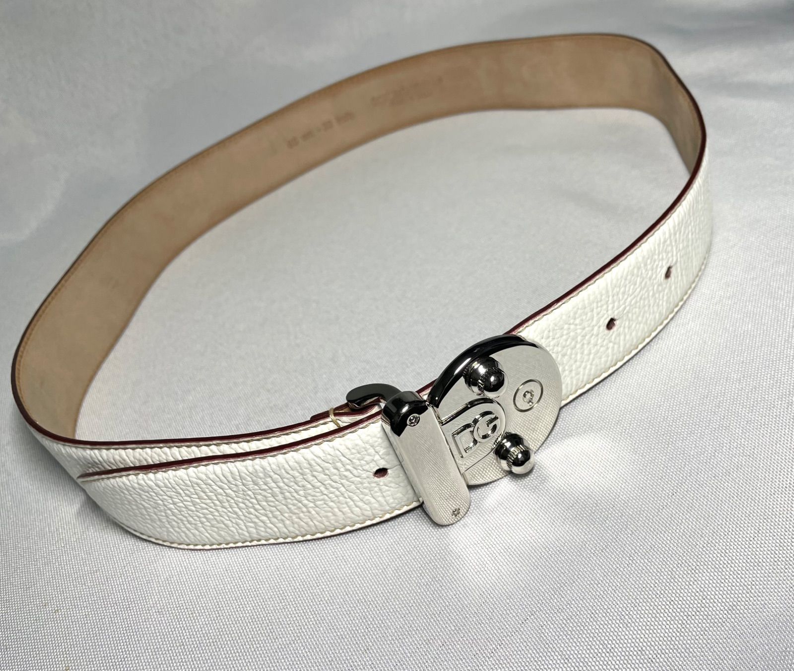 美品 希少 DOLCE&GABBANA ドルチェ&ガッバーナ DGロゴ クローム