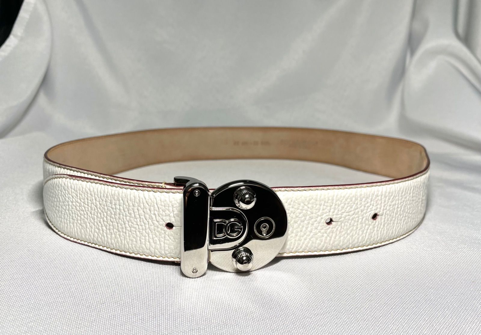 美品 希少 DOLCE&GABBANA ドルチェ&ガッバーナ DGロゴ クローム