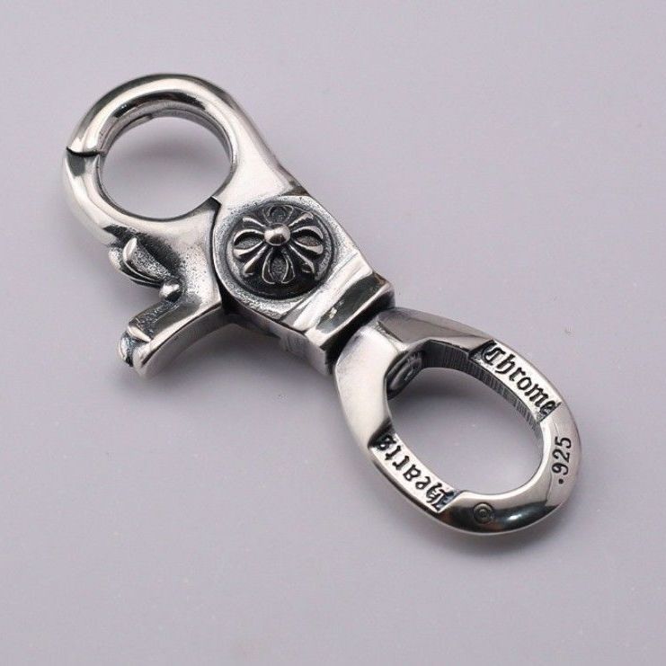 シルバー925 刻印 キーホルダー カラビナ キーチェーン キーリング