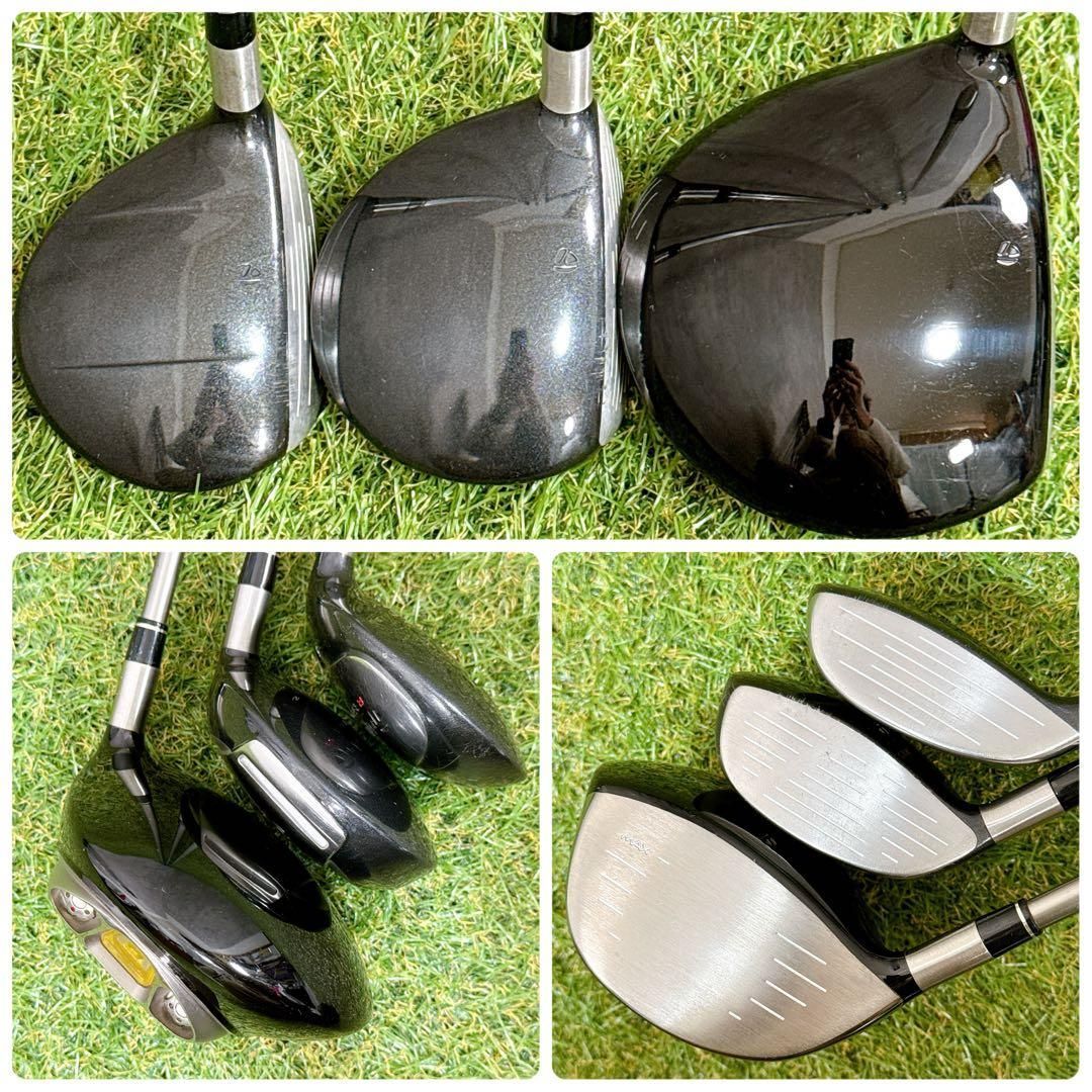 ゴルフクラブセット メンズ テーラーメイド フルセット 13本 【K439