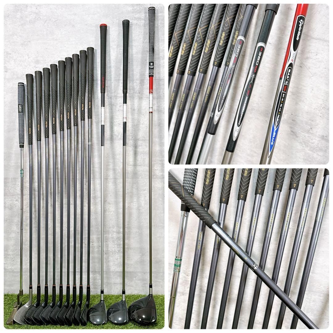 ゴルフクラブセット メンズ テーラーメイド フルセット 13本 【K439