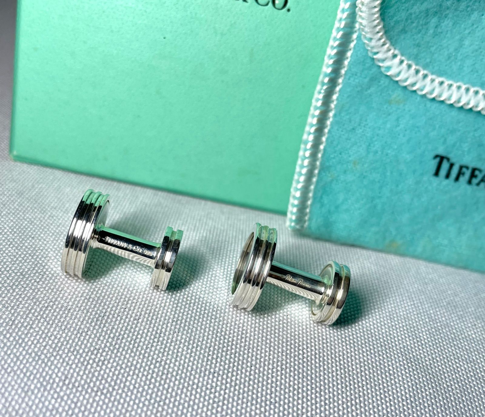 美品 希少 Tiffany ティファニー パロマピカソ ブラックホログラム