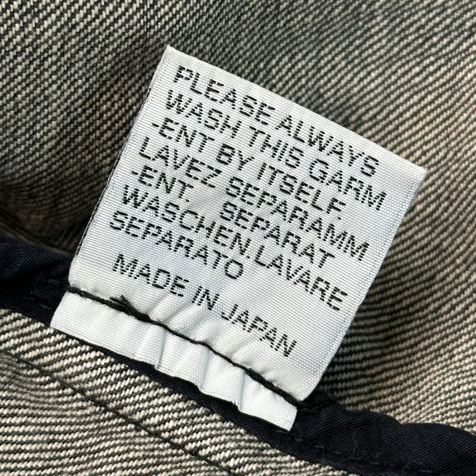 Dior HOMME(ディオールオム) 03SS by Hedi Slimane Wash-processed 