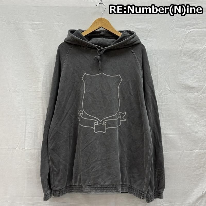 ナンバーナイン RE:NumberNine エンブレム プリント プルオーバー