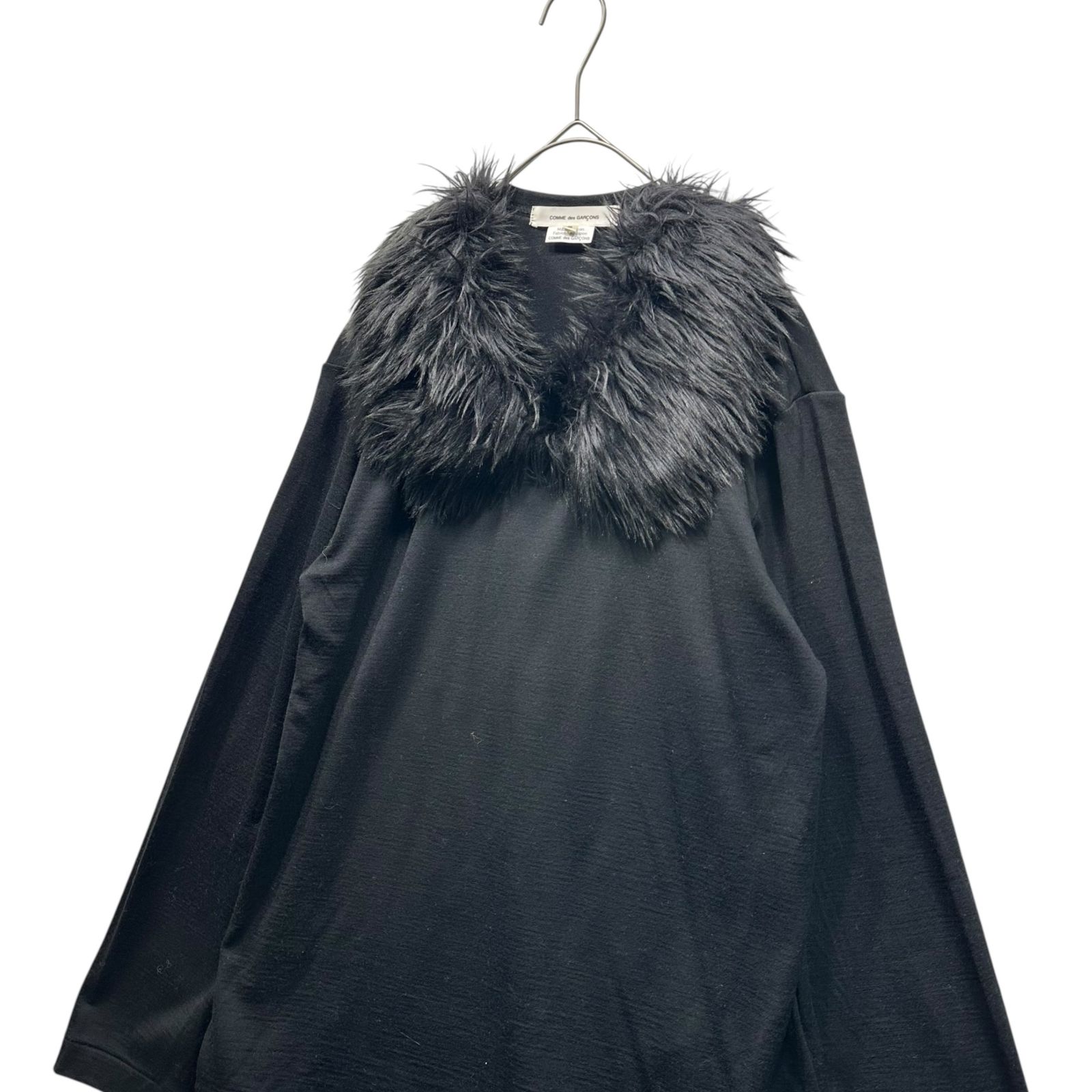 COMME des GARCONS(コムデギャルソン) 23AW Faux Fur Collar Wool Long