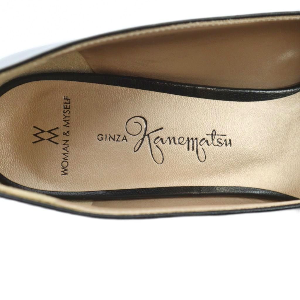 銀座かねまつ GINZA Kanematsu WOMAN & MYSELF パンプス スクエアトゥ
