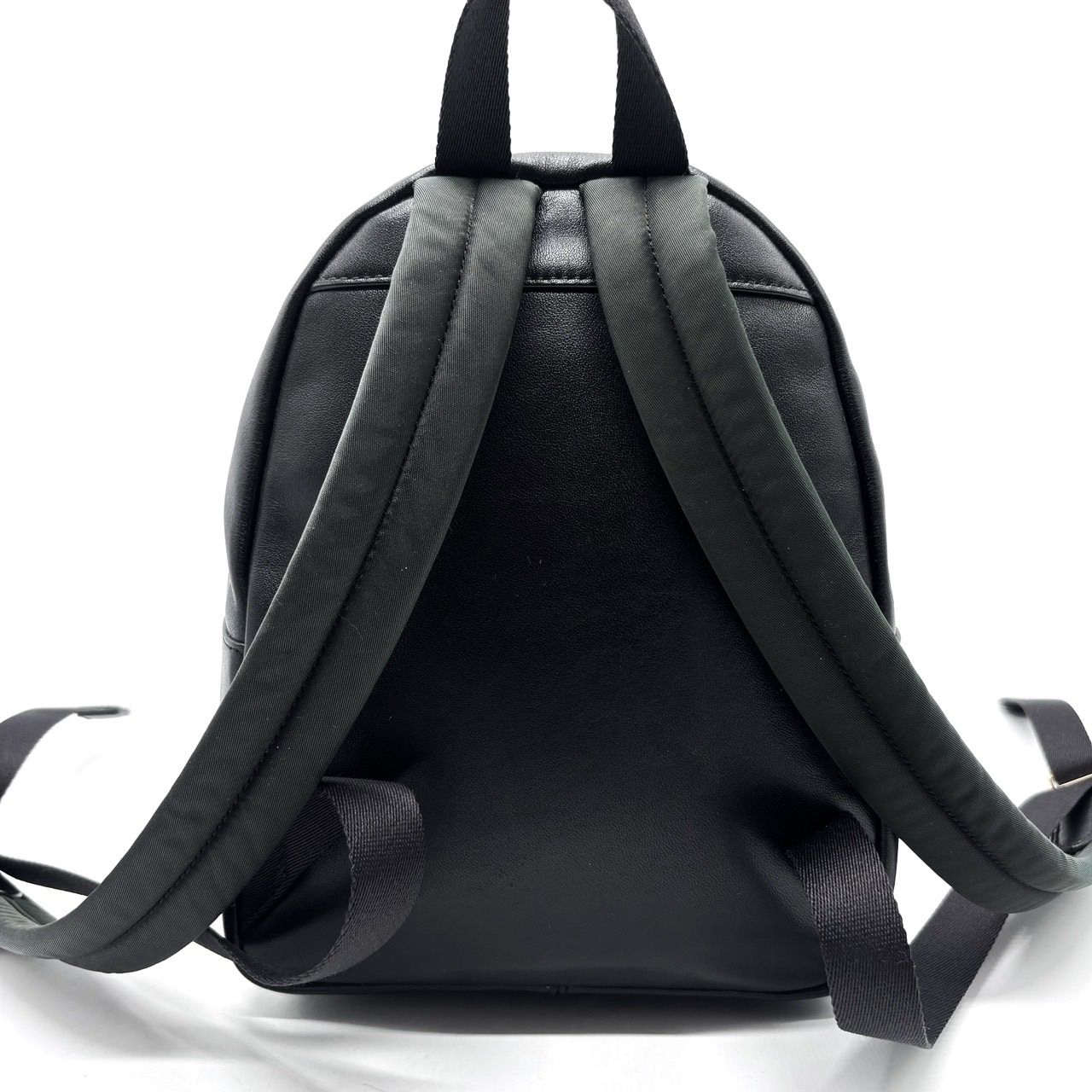 良品】 coach y2k signature pvc leather bagpack shoulder ladies