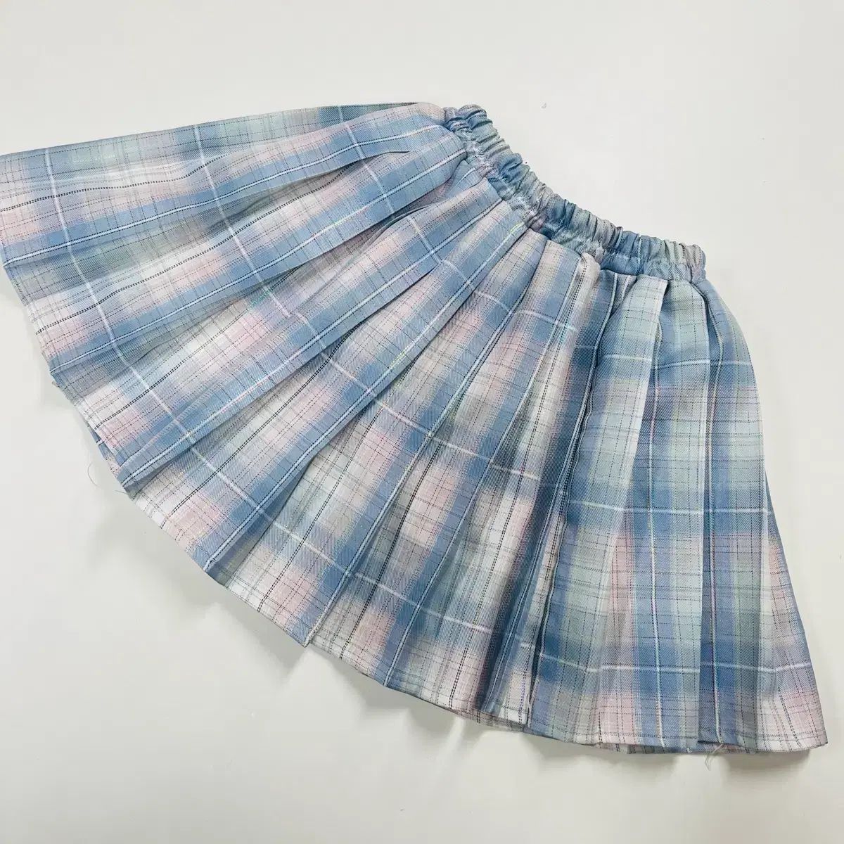 150 女の子 CHECK スカート