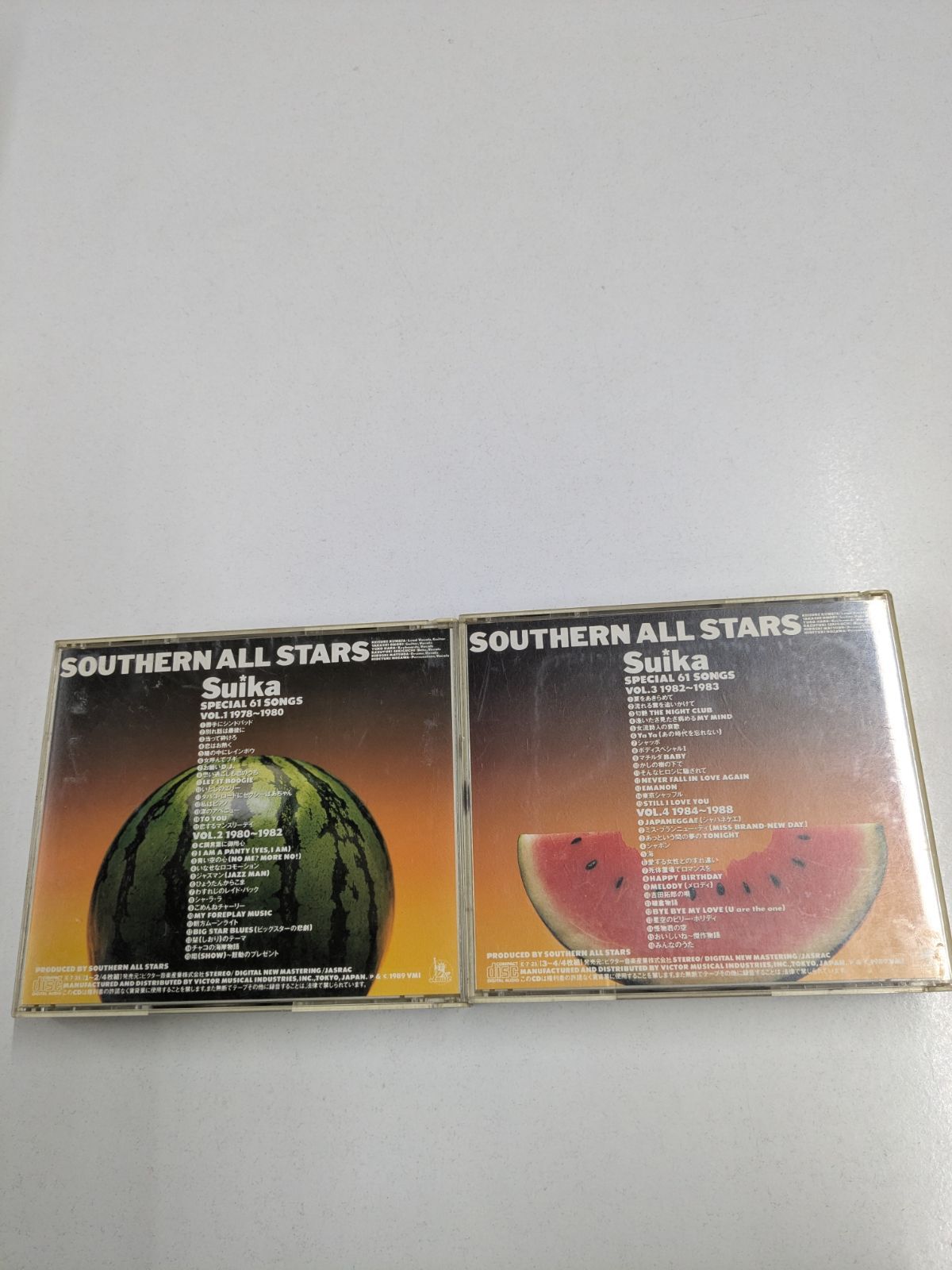 サザンオールスターズ「すいか」CD1・2セット（4枚組） 4枚組CD