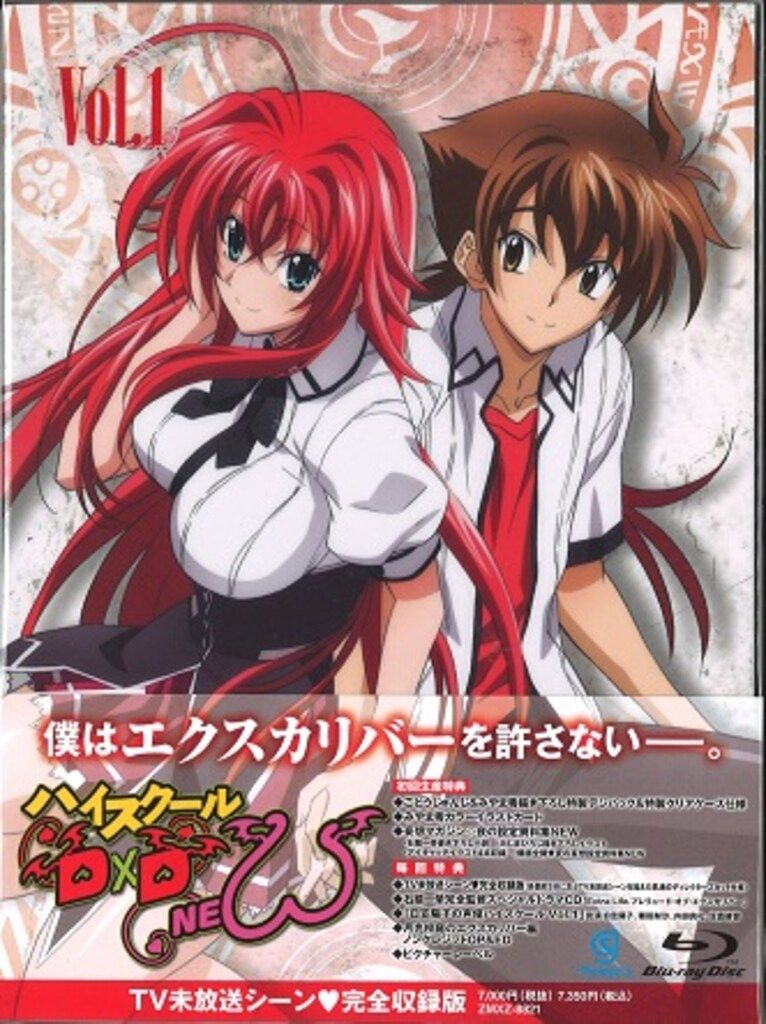 アニメBlu-ray ハイスクールD×D NEW 初回生産版全6巻 セット - メルカリ