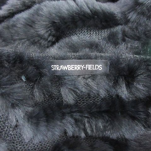 ストロベリーフィールズ STRAWBERRY-FIELDS ファージャケット ボレロ