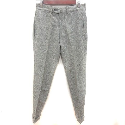 トゥモローランド TOMORROWLAND パンツ スラックス ウール 42 グレー