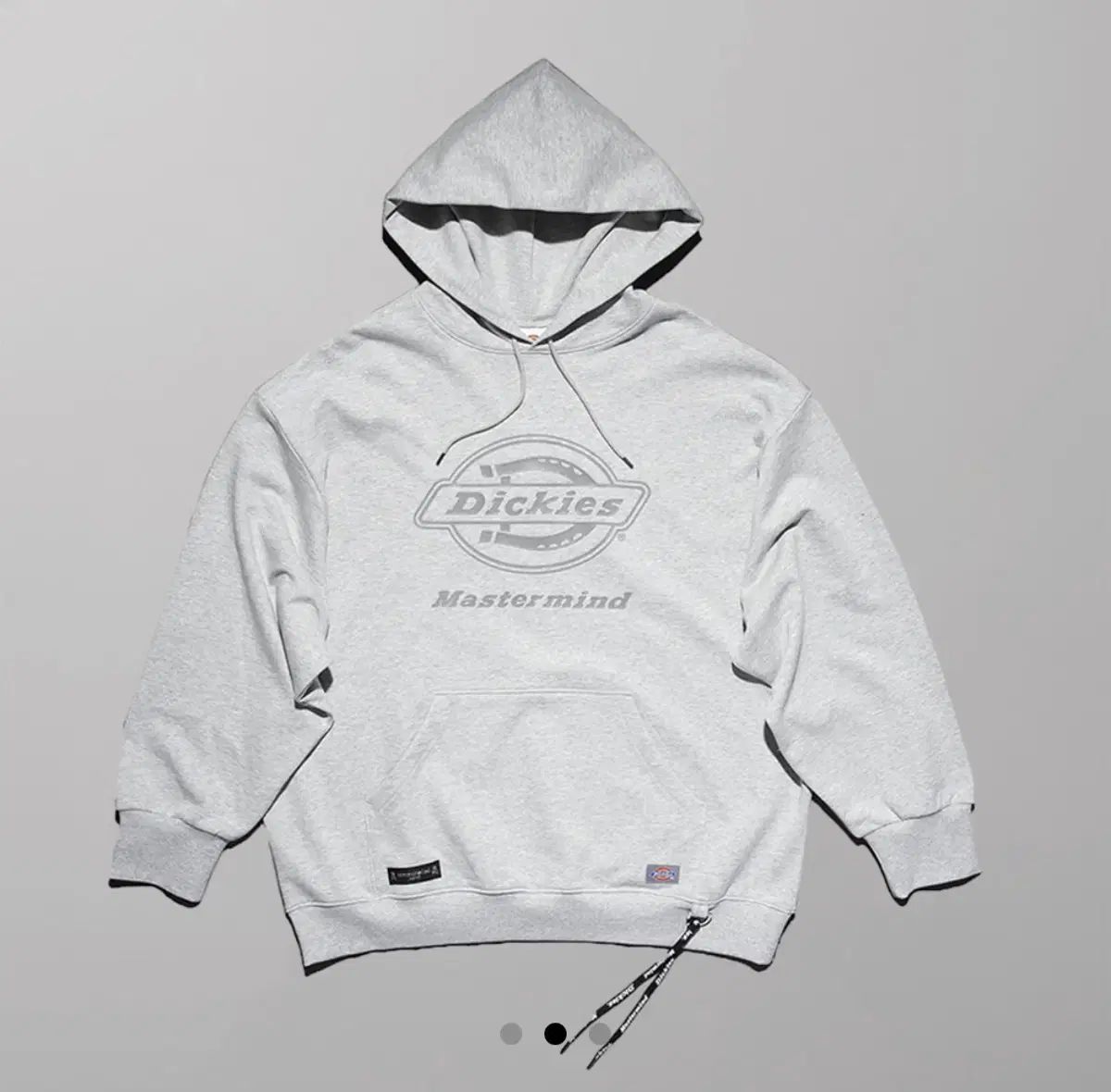 ディッキーズ x MASTERMIND(マスターマインド) フードTシャツ グレー S 